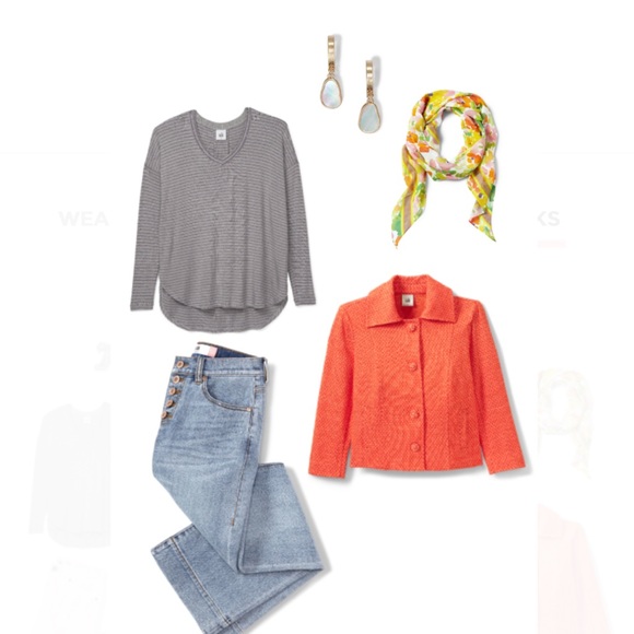 Current Line 2022 Tee #4376 CAbi Large - Picture 5 of 16